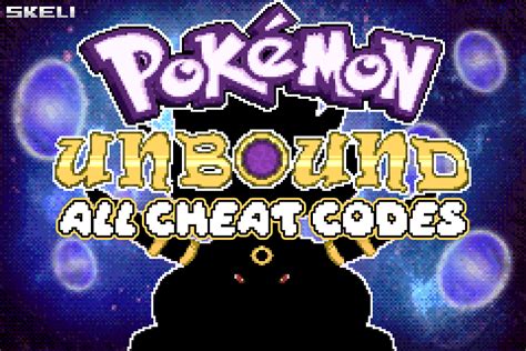 pokemon unbound cheats v2.1.1.1|Pokemon Unbound Cheats (v2.1.1.1) .